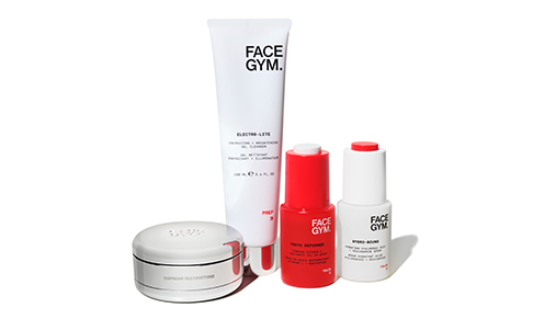 FaceGym debuts skincare range